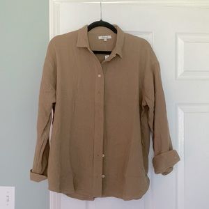 NWT Madewell Lightspun Painter Shirt